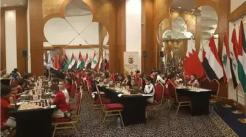 مشاركة 350 لاعباً في انطلاق منافسات البطولة العربية للشطرنج بنسختها الحالية